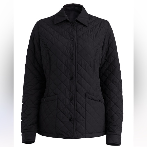 Fossa Apparel Jackets & Blazers - Ladies Quilted Snap Front Jacket, Black, size Medium - NWT, Fossa Apparel Brand